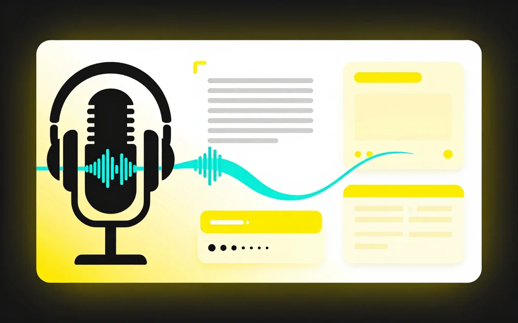 Flusso di lavoro per la trascrizione dei podcast per i creator